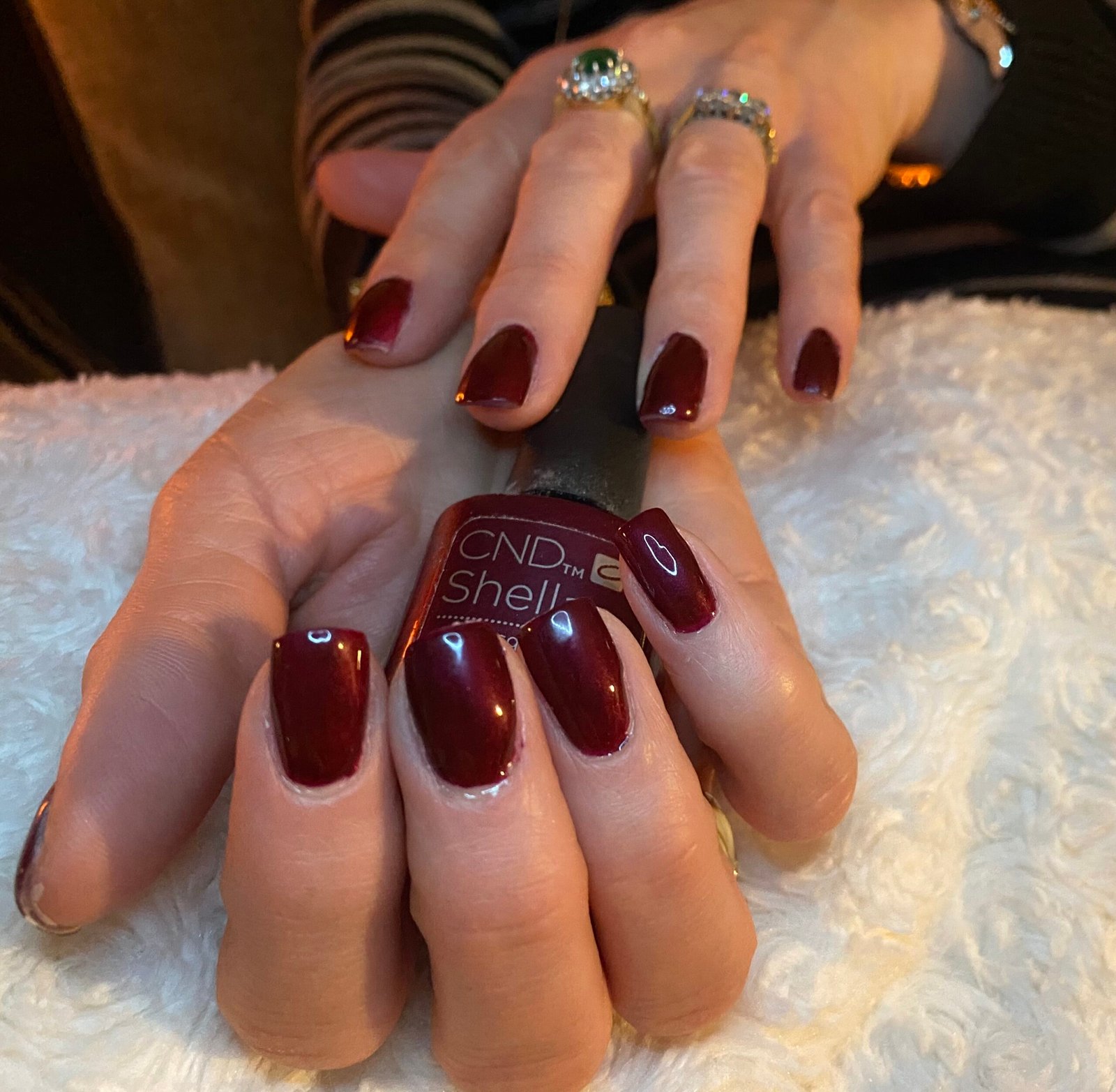Previous nail bar setup at 27 Albert Place