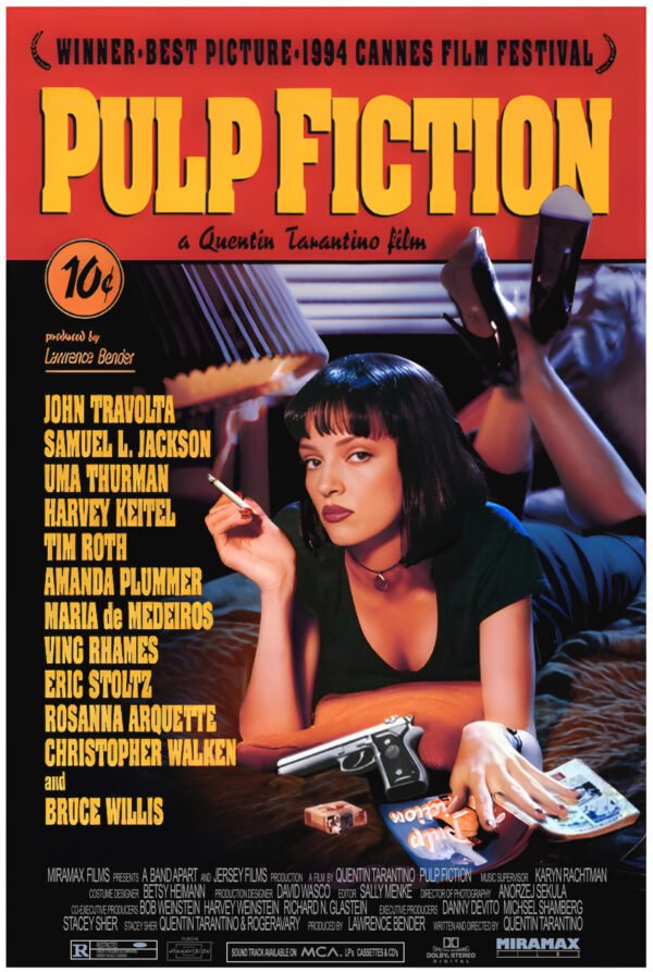 Pulp Fiction Movie Poster