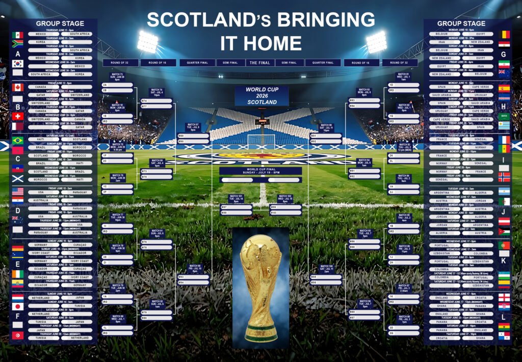 scottish world cup poster