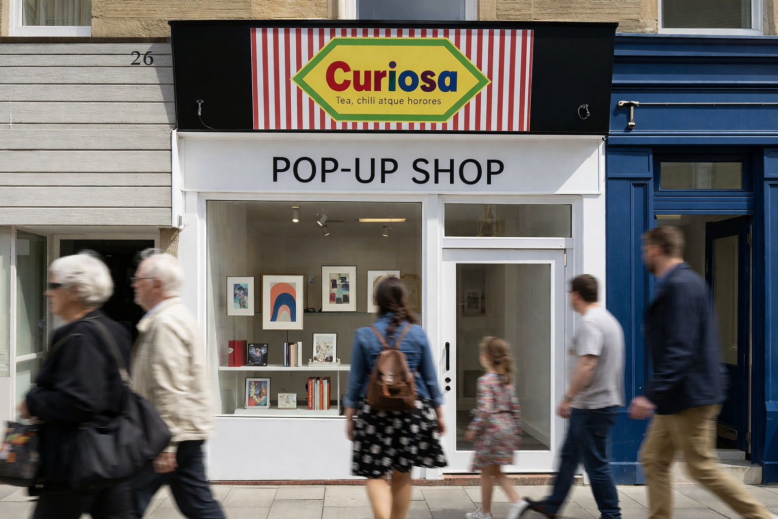 Rent a Pop-Up Shop on Leith Walk